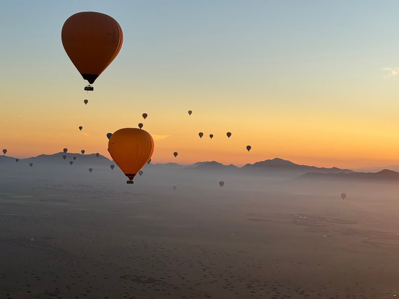 Conquering heights over Marrakesh